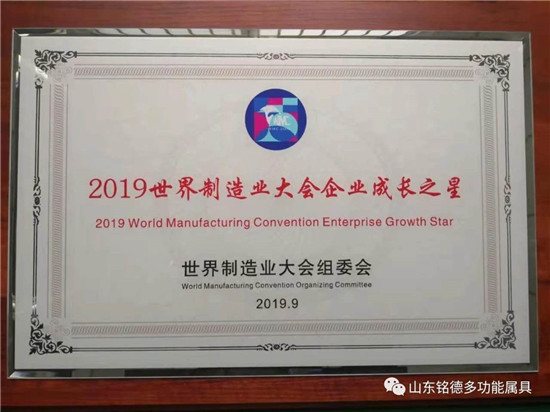 2019世界制造業(yè)大會(huì)企業(yè)成長(zhǎng)之星